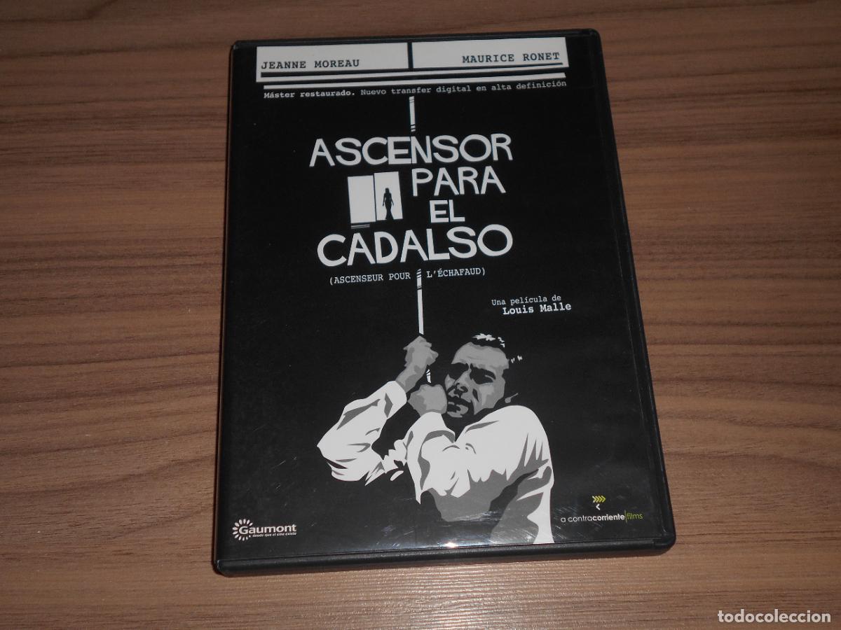 Cine: ASCENSOR PARA EL CADALSO Master Restaurado DVD de LOUIS MALLE Jeanne Moreau COMO NUEVA