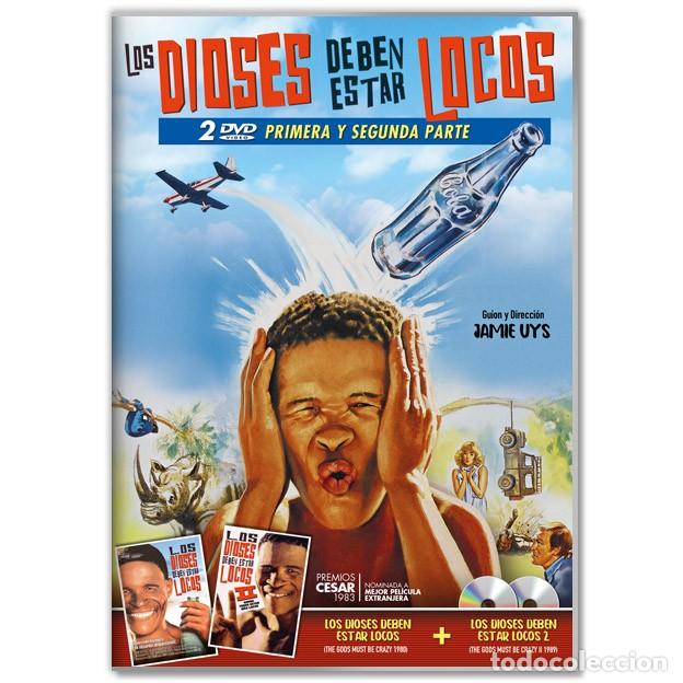 Cine: LOS DIOSES DEBEN ESTAR LOCOS 1 Y 2 (Comedia, Aventuras)