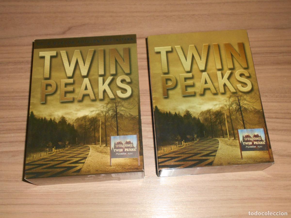 Cine: TWIN PEAKS Serie Completa 10 DVD Caja DORADA EDICION DEFINITIVA de DAVID LYNCH como NUEVA