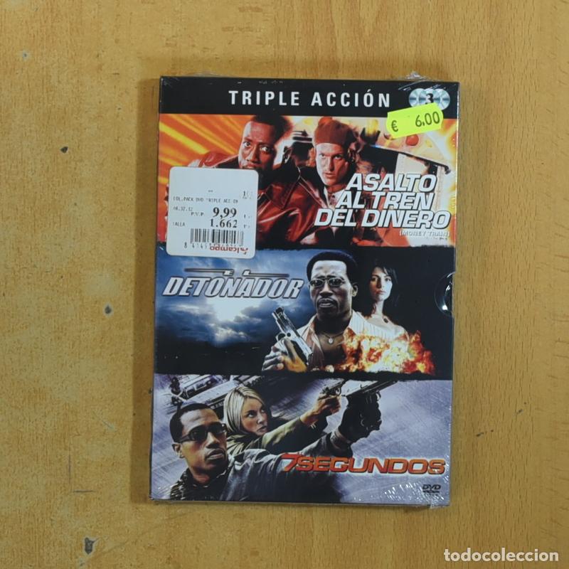 Cinema: ASALTO AL TREN DEL DINERO / EL DETONADOR / 7 SEGUNDOS - DVD