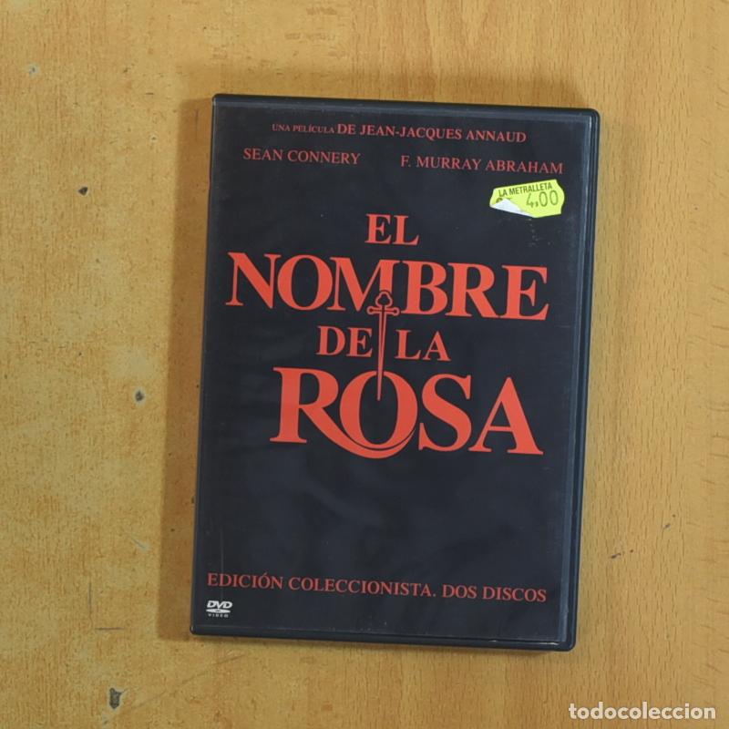 Cinema: EL NOMBRE DE LA ROSA - DVD - Env&iacute;o r&aacute;pido y bien embalado