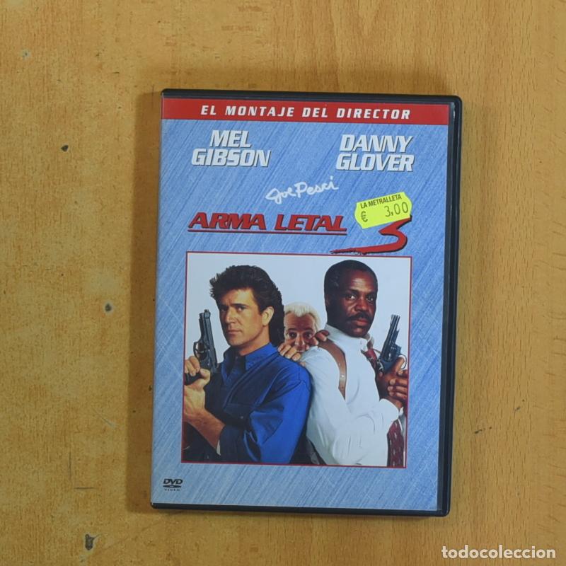 Cinema: ARMA LETAL 3 - DVD - Env&iacute;o r&aacute;pido y bien embalado