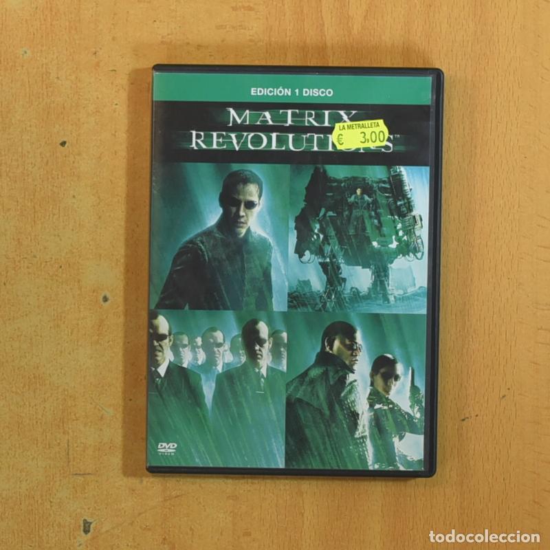 Cine: MATRIX REVOLUTIONS - DVD - Env&iacute;o r&aacute;pido y bien embalado