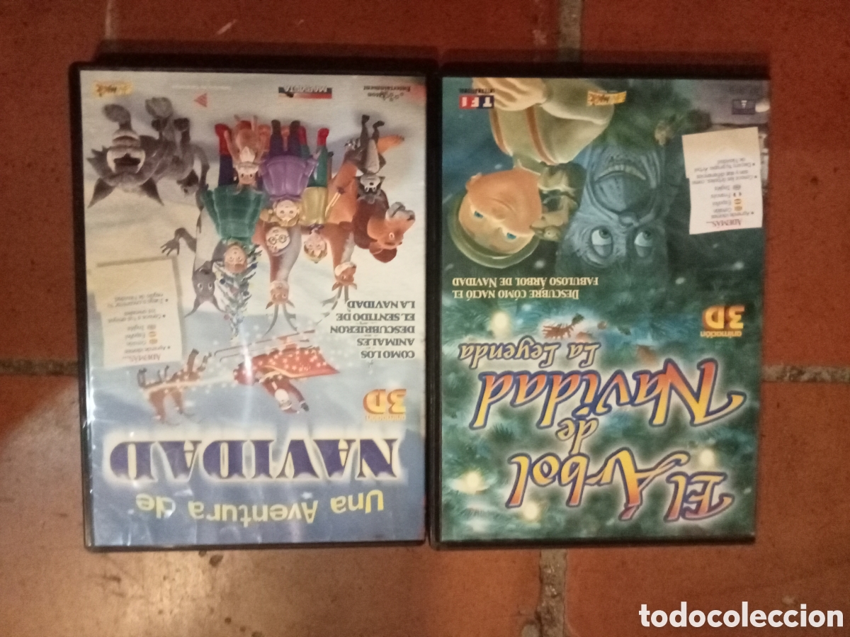 Cine: 2 DVD pel&iacute;cula navidad infantil