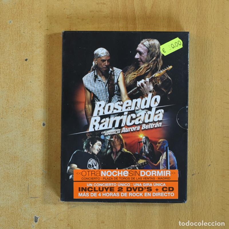 Cine: ROSENDO BARRICADA - OTRA NOCHE SIN DORMIR - 2 DVD + CD