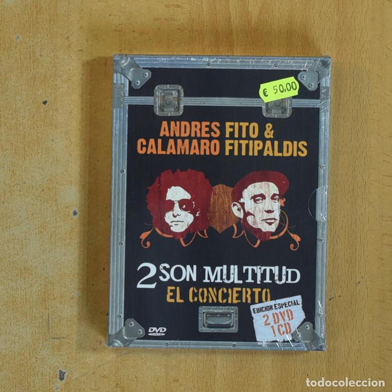 Cine: ANDRES FITO & CALAMARO FITIPALDIS - 2 SON MULTITUD EL CONCIERTO - 2 DVD + CD