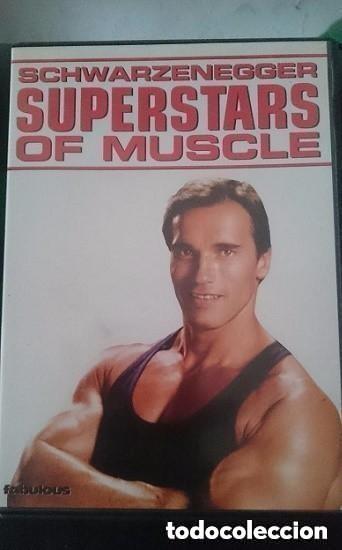 Cine: DVD - DOCUMENTAL - SUPERSTARS OF MUSCLE - ARNOLD SCHWARZENEGGER -EN INGLES TOTALMENTE