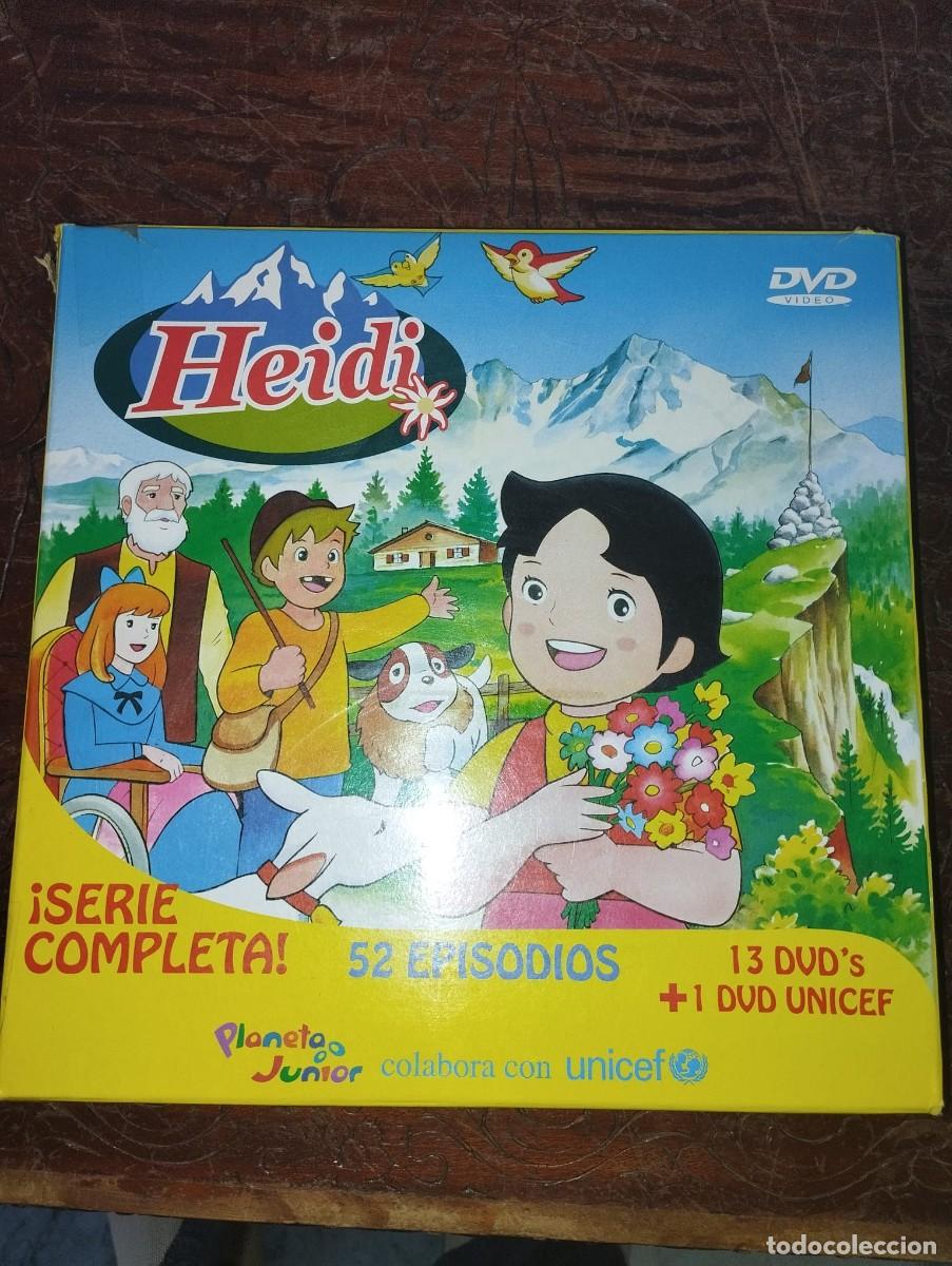 Cine: Heidi serie en dvd de dibujos animados
