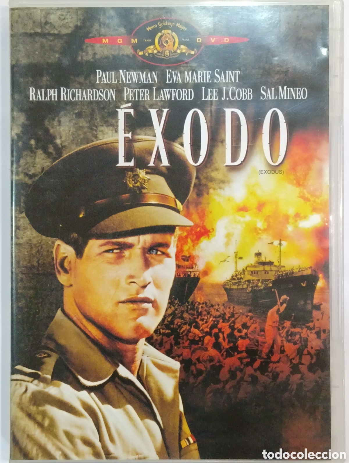 Cine: &Eacute;xodo - DVD - Paul Newman - Buen estado