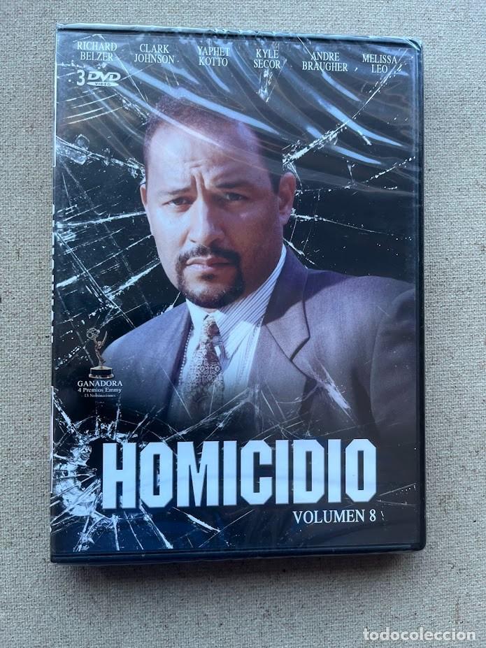 Cine: Homicidio Volumen 8 / 3 DVD, 12 Episodios / Precintada / Richard Belzer & Clark Johnson /