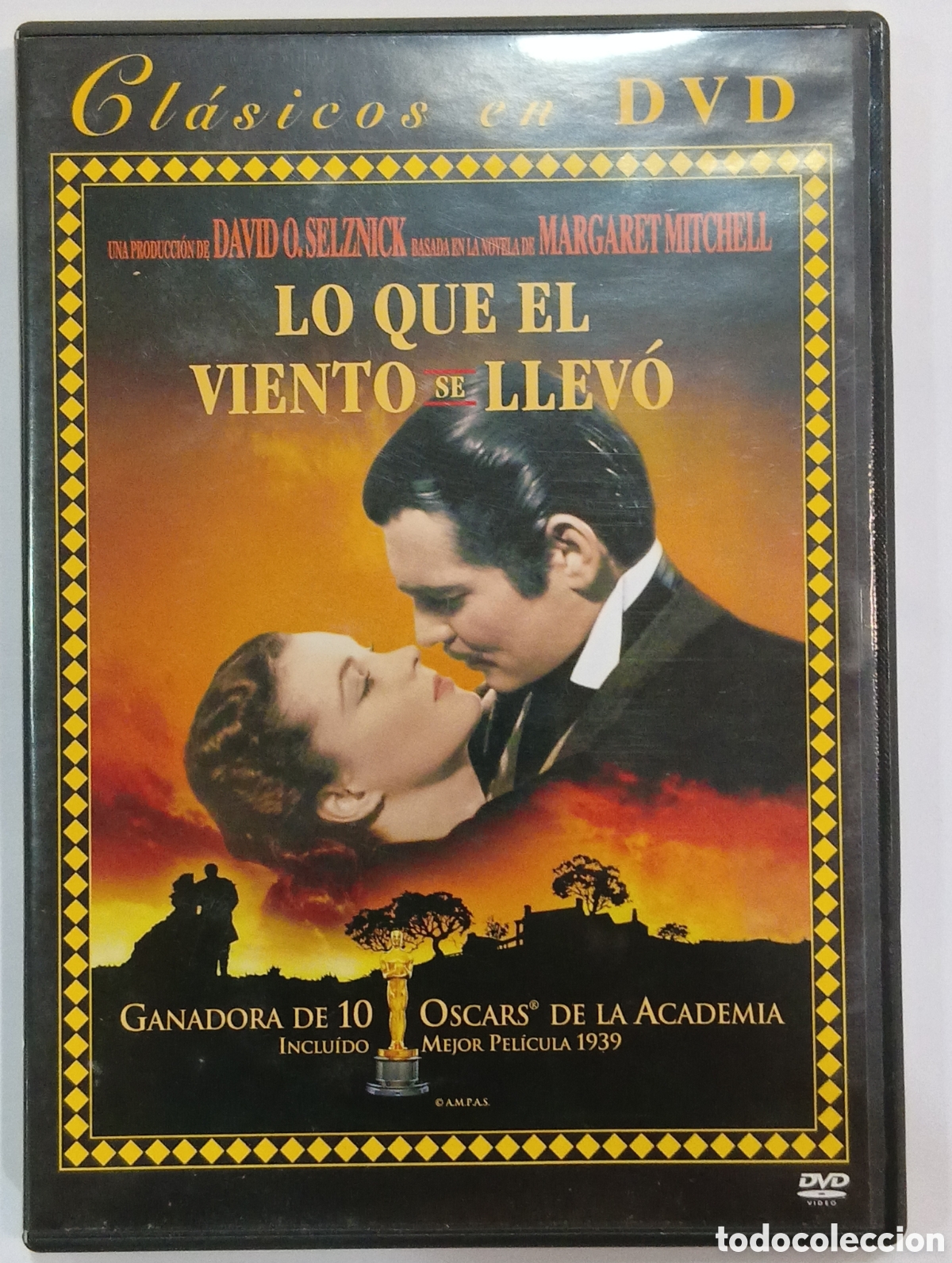 Cine: Lo que el viento se llev&oacute; - 2 DVD's - Buen estado