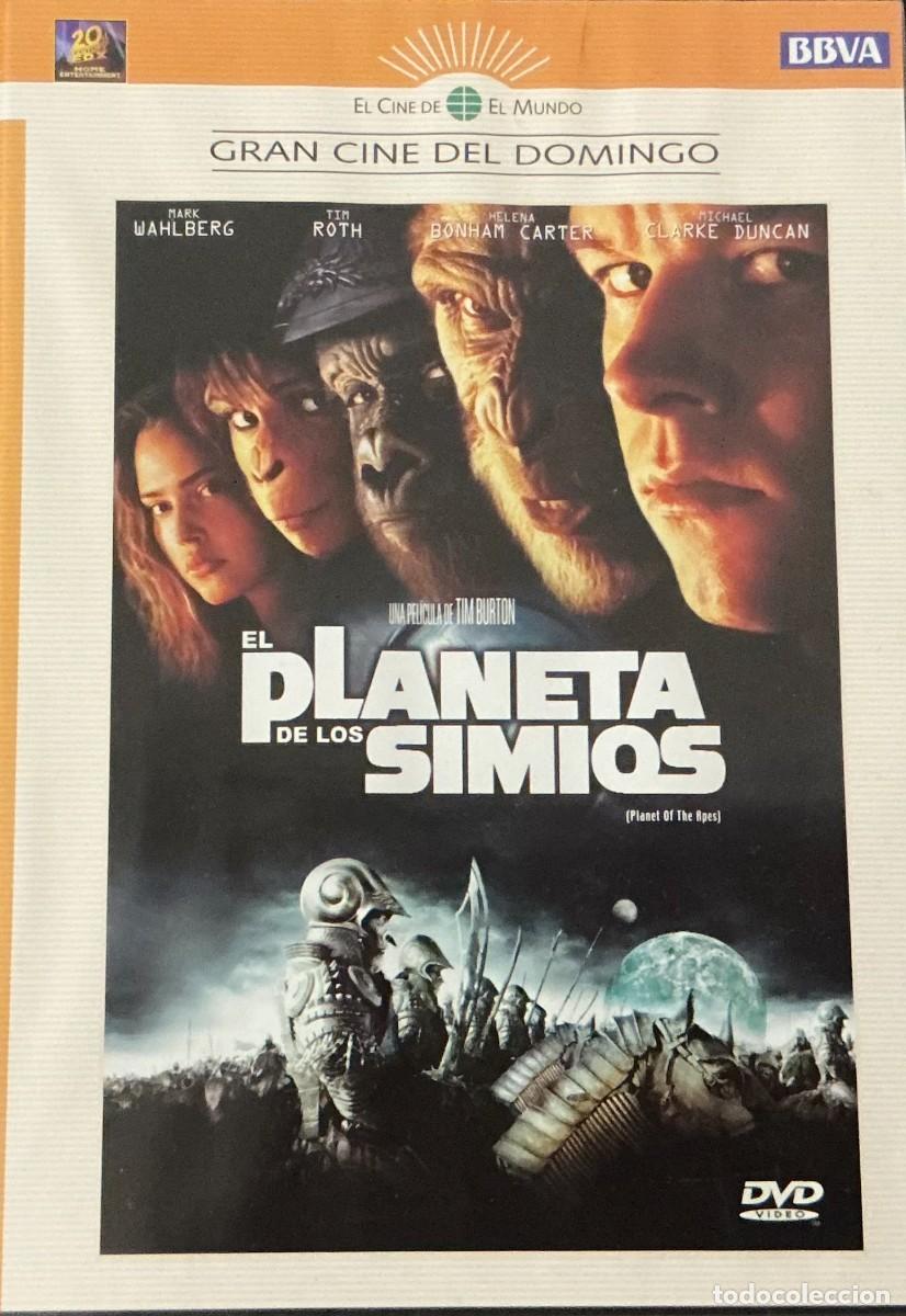 Cinema: EL PLANETA DE LOS SIMIOS &ndash; TIM BURTON &ndash; MARK WAHLBERG &ndash; TIM ROTH &ndash; DVD BBVA &ndash; CIENCIA FICCI&Oacute;N &ndash; ACCI