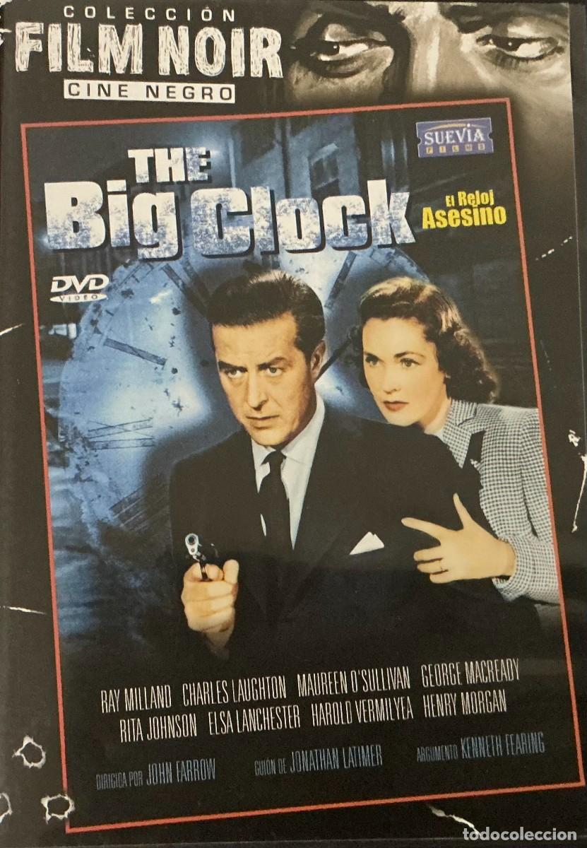 Cine: THE BIG CLOCK (EL RELOJ ASESINO) &ndash; RAY MILLAND &ndash; CHARLES LAUGHTON &ndash; CINE NEGRO / THRILLER &ndash; DVD