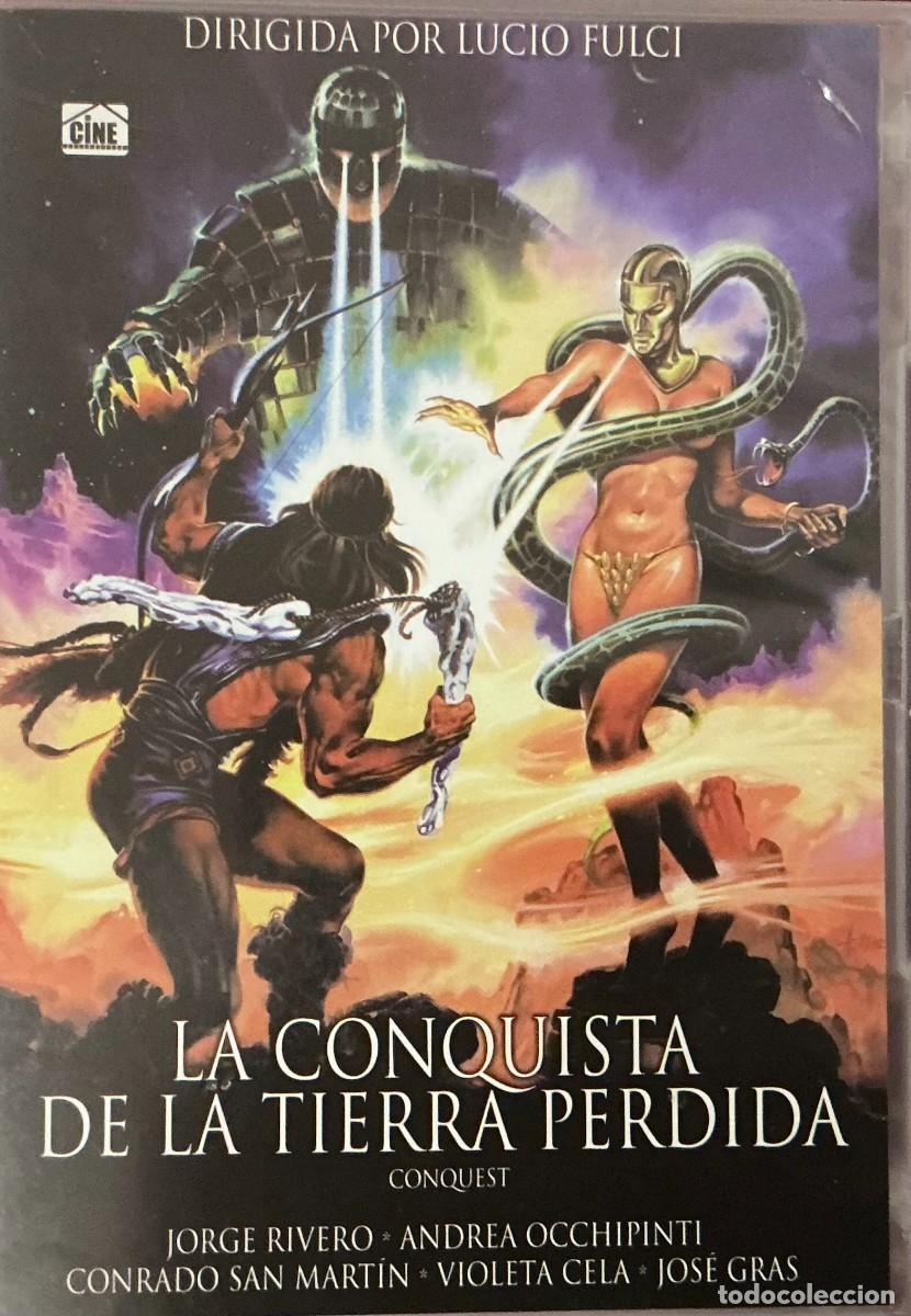 Cine: LA CONQUISTA DE LA TIERRA PERDIDA &ndash; JORGE RIVERO &ndash; LUCIO FULCI &ndash; AVENTURAS / FANTAS&Iacute;A &ndash; ESPADA