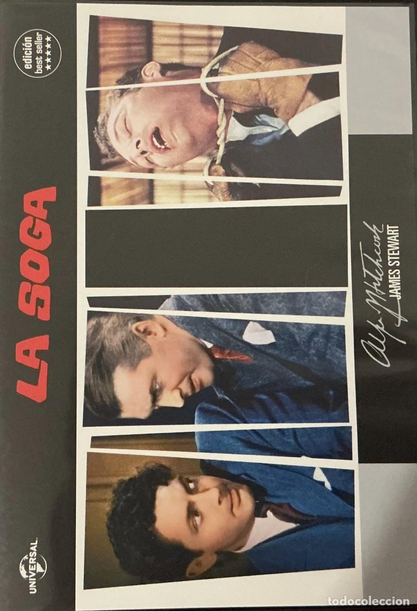 Cine: LA SOGA &ndash; JAMES STEWART &ndash; JOHN DALL &ndash; THRILLER / MISTERIO &ndash; ALFRED HITCHCOCK / CINE CL&Aacute;SICO &ndash; DVD