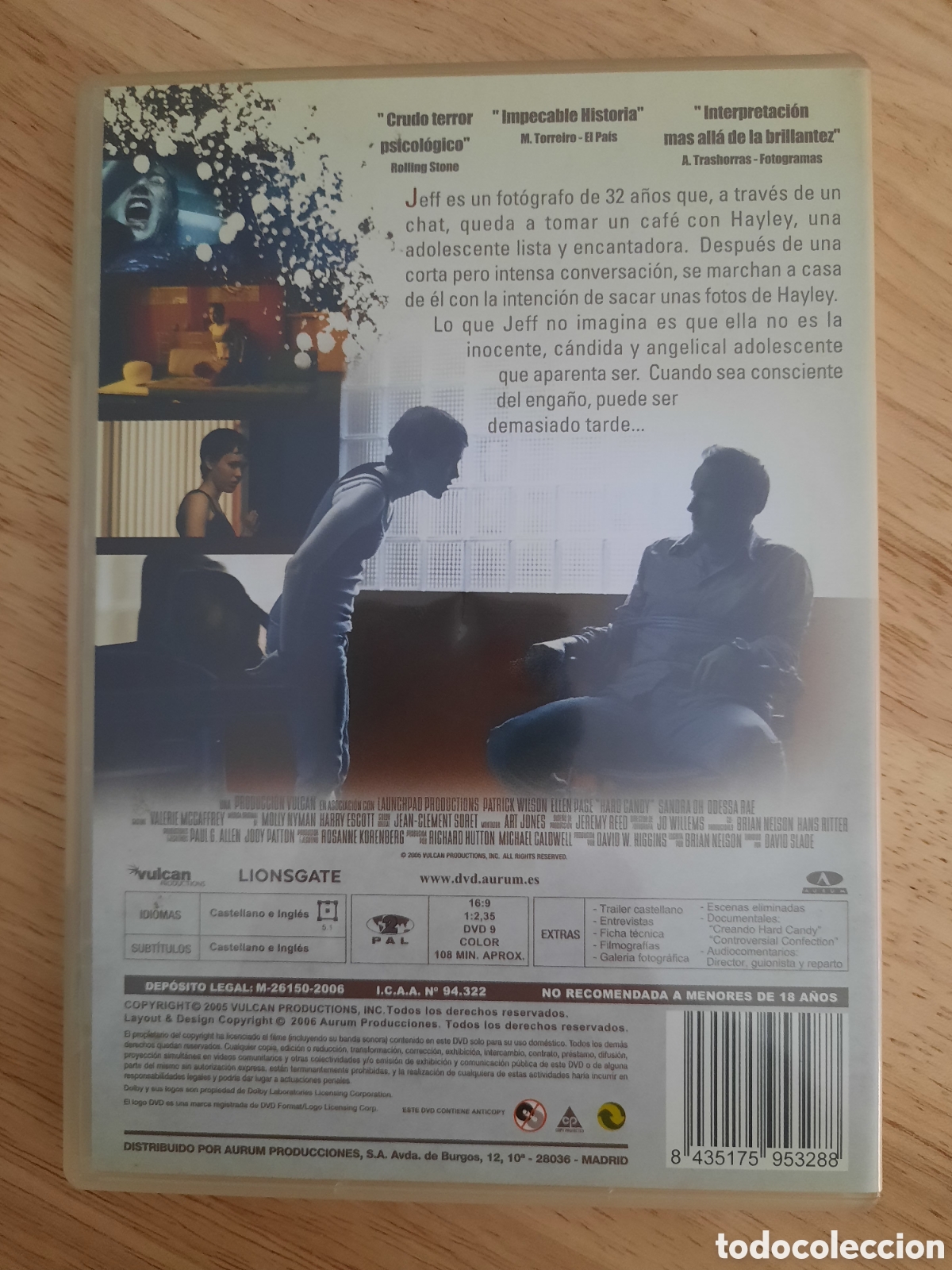 Cine: HARD CANDY (2005) DVD - Foto 2