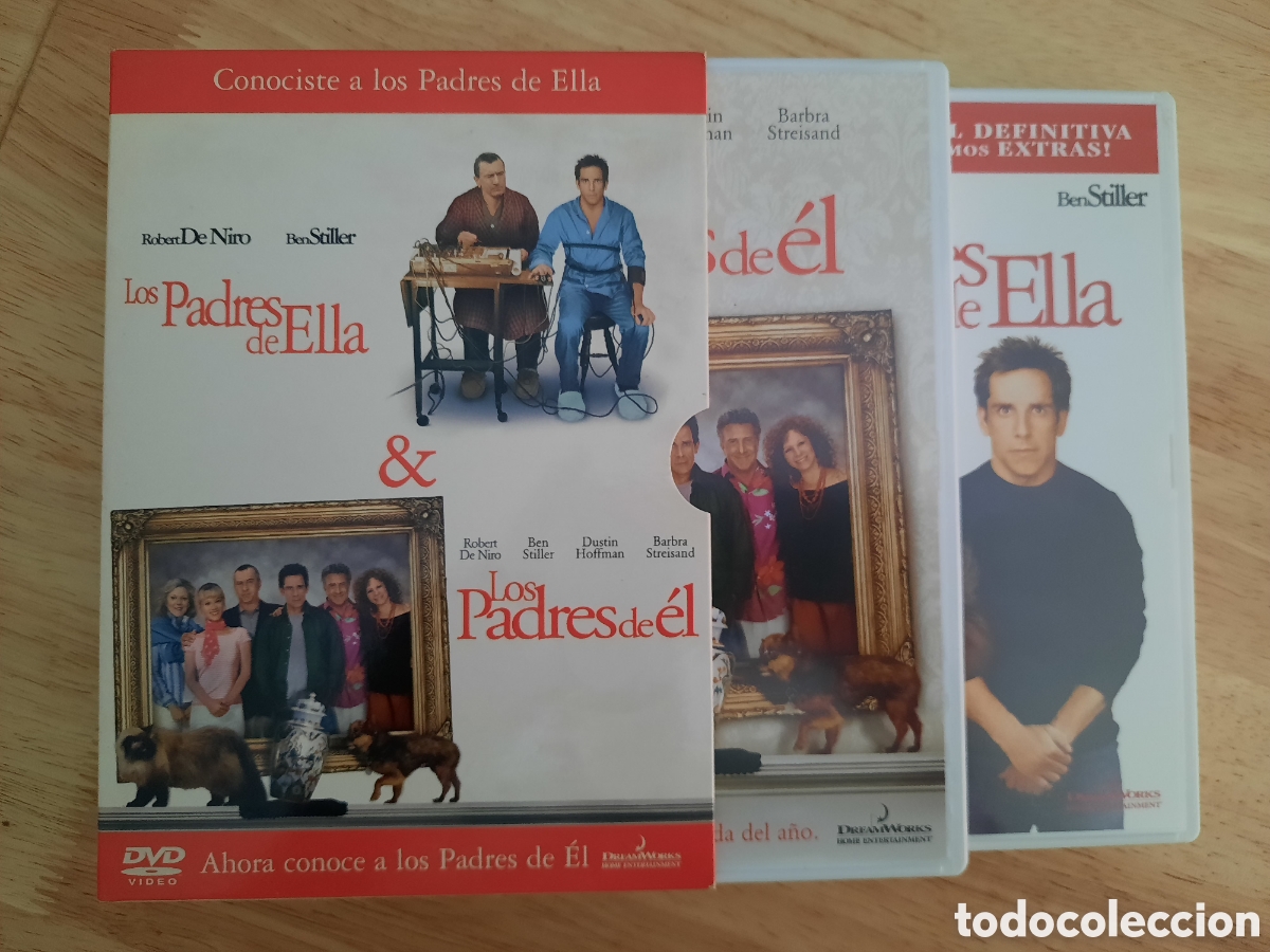 Cine: LOS PADRES DE &Eacute;L (2004) y LOS PADRES DE ELLA (2000) 2 discos