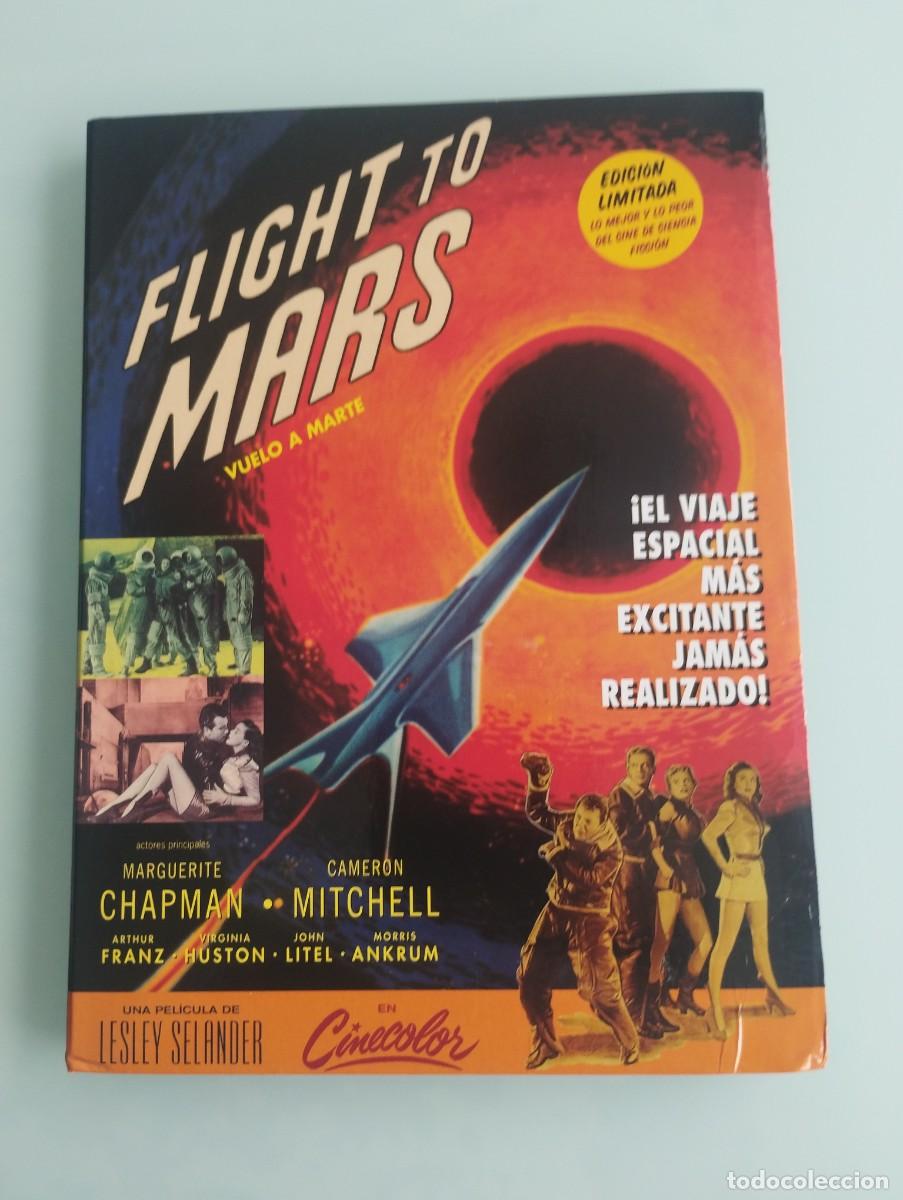 Cine: DVD Flight to Mars,vuelo a Marte de L'Atelier LA 029 de Lesley Selander descatalogada con libreto