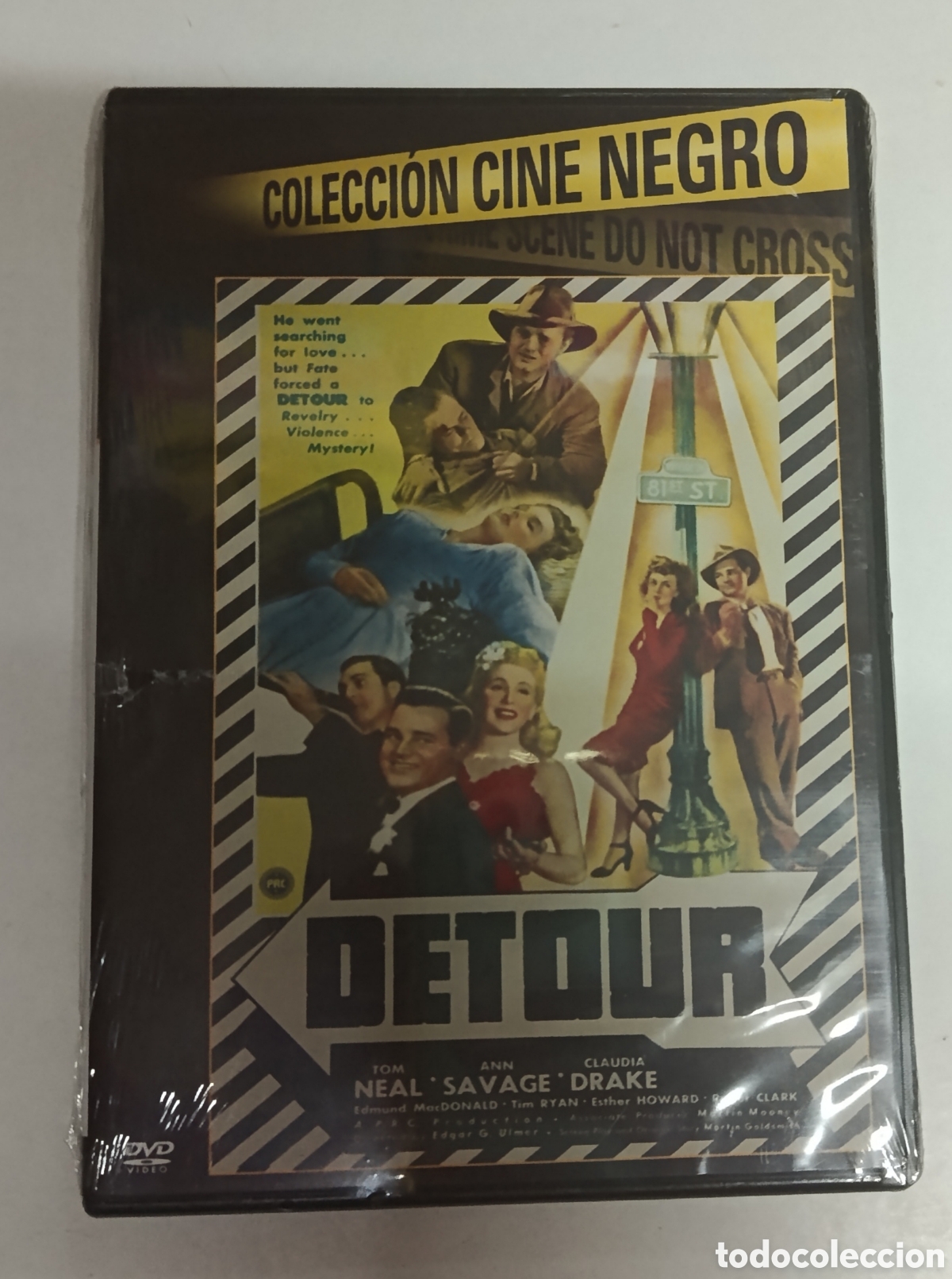 Cine: Dvd Detour, coleccion cinenegro, precintado