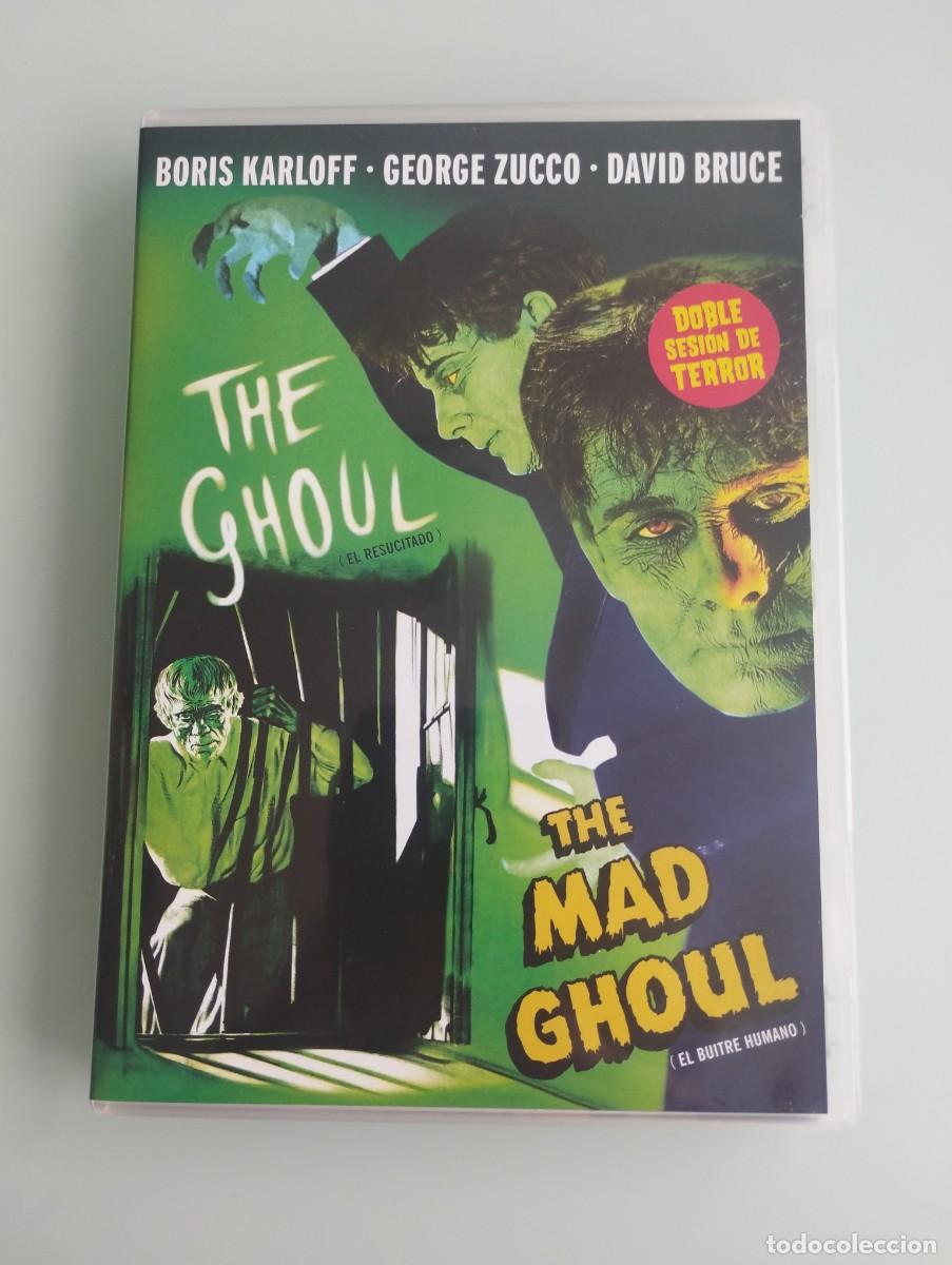 Cine: DVD The Ghoul y the Mad Ghoul de Boris Karloff de L'Atelier LA929 descatalogada con libreto