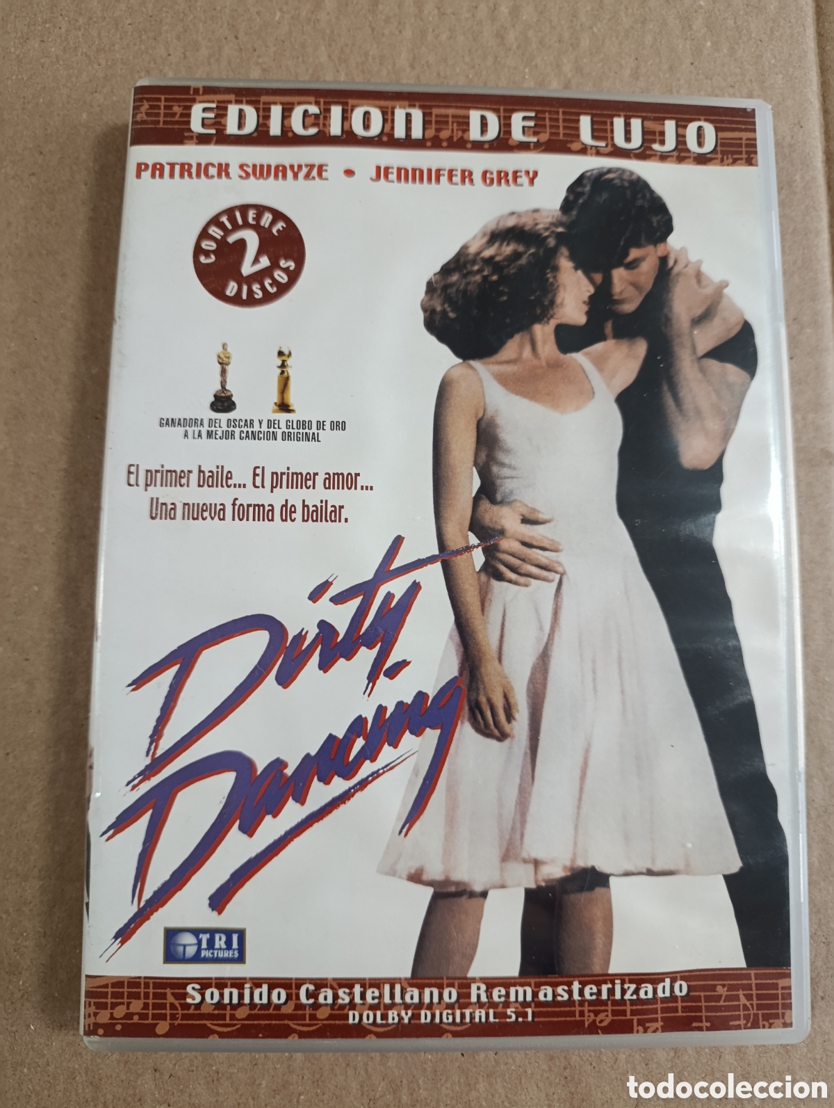 Cinema: DIRTY DANCING - EDICION DE LUJO - SOLO DISCO DE PELICULA. DVD.