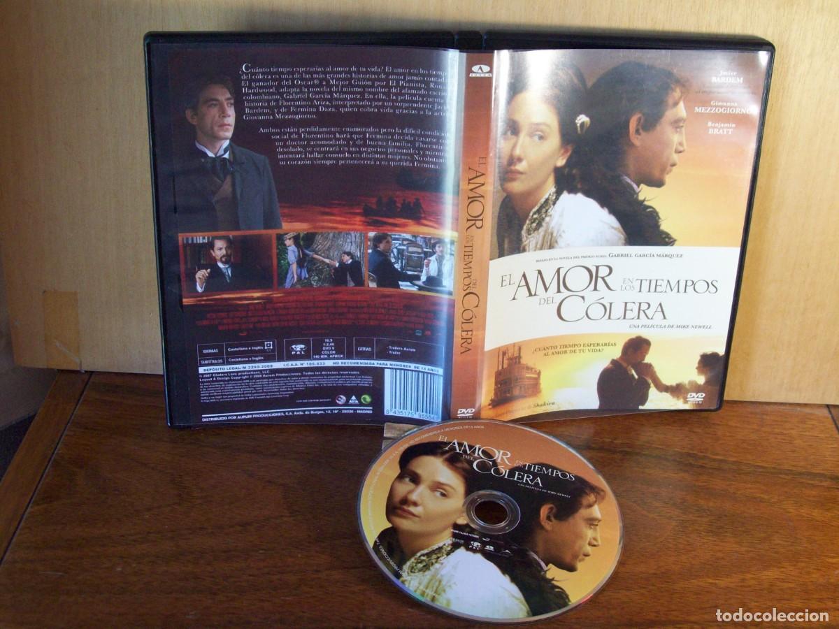 Cine: EL AMOR EN LOS TIEMPOS DEL COLERA - JAVIER BARDEM - GIOVANNA MEZZOGIORNIO - BEJAMIN BRATT - DVD