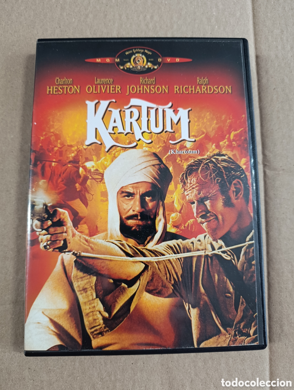 Cine: Kartum. Charlton Heston. DVD.