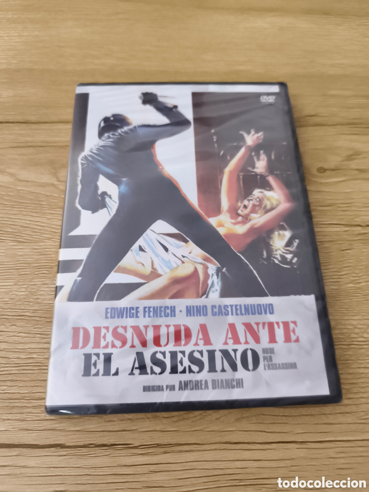 Cine: DVD Desnuda ante el asesino. Nuevo Precintado