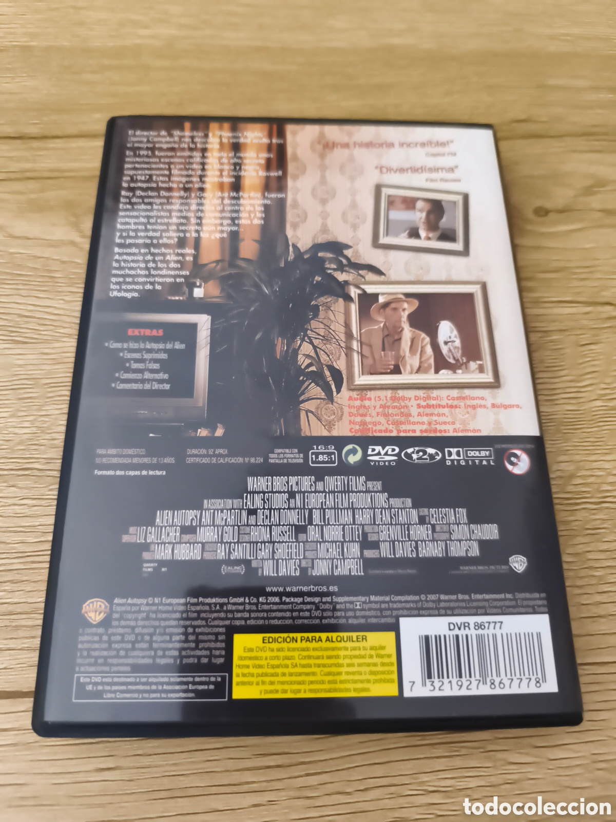 Cine: DVD Autopsia de un Alien - Foto 2