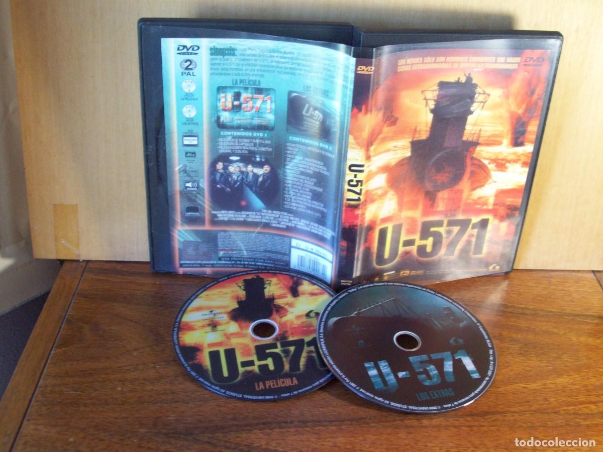 Cine: U - 571 -MATTHEW McCONAUGHI - BILL PAXTON - HARVEY KEITEL - DOBLE DVD