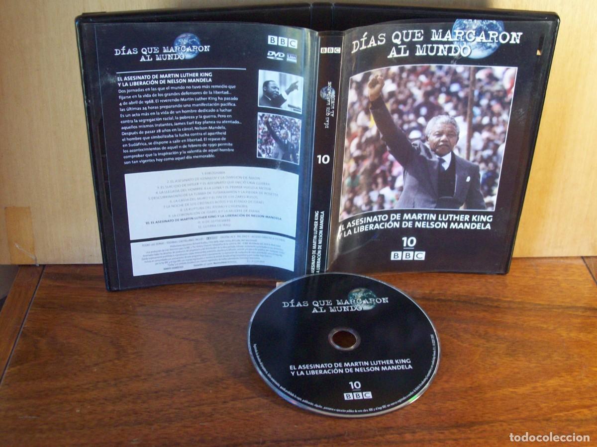 Cine: DOCUMENTAL : EL ASESINATO DE MARTIN LUTHER KING Y LA LIBERACION DE NELSON MANDELA - DVD