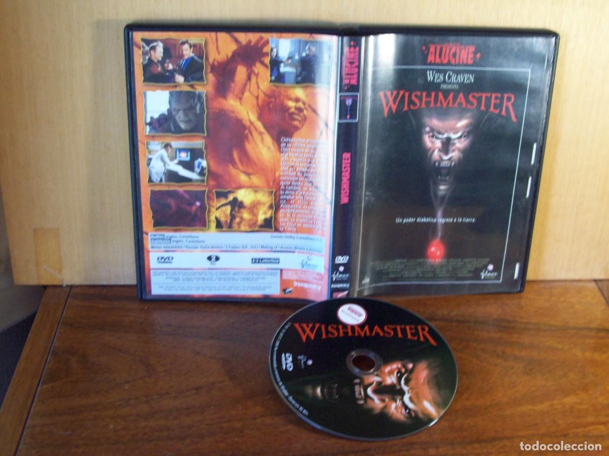Cine: WISHMASTER - WES CRAVEN PRESENTA - TAMMY LAIURENT - ANDRE DIVOF - DVD