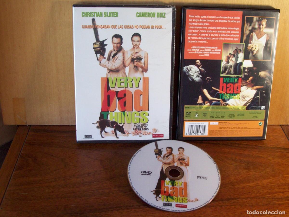 Cine: VERY BAD THINGS - CHRISTIAB SLATER - CAMERON DIAZ - DVD NUEVO PRECINTADO