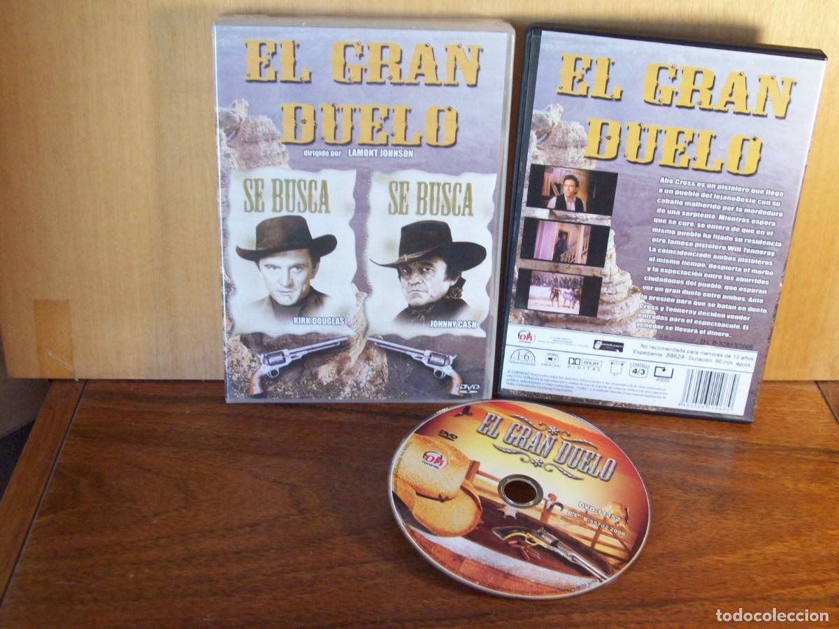Cine: EL GRAN DUELO - KIRK DOUGLAS - JOHNNY CASH - DVD NUEVO PRECINTADO
