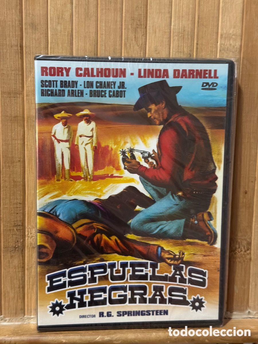 Cine: Espuelas negras DVD - Precintado -