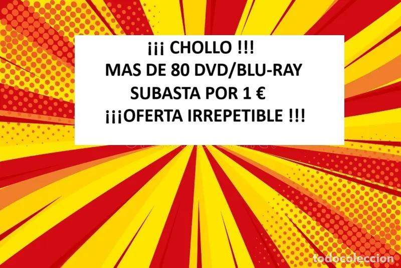 Cin&eacute;ma: &iexcl;SUBASTA DESDE 1&euro;! Gran Lote 80 Pel&iacute;culas En DVD y Blu-Ray &bull; Liquidaci&oacute;n Total VER FOTOS