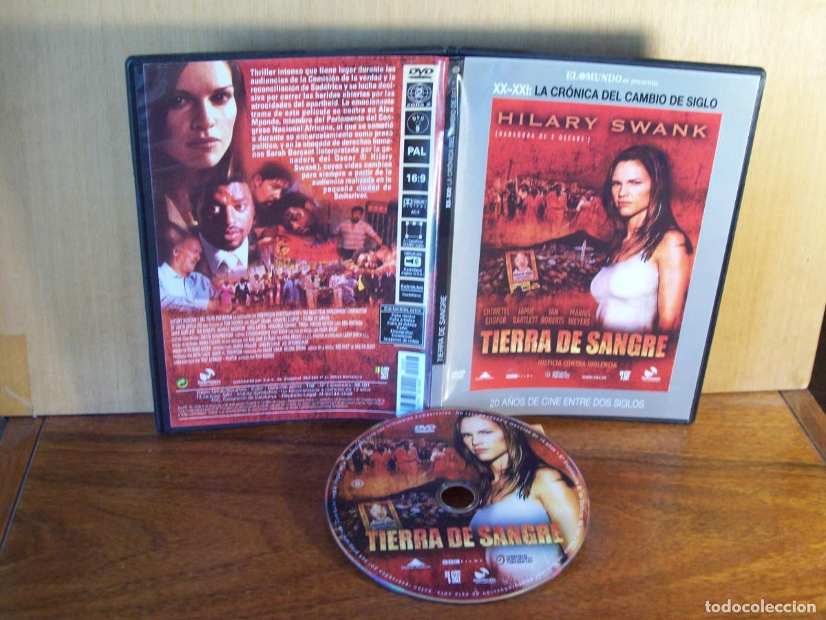 Cine: TIERRA DE SANGRE -HILARY SWANK - CHIWETEL EJIOFOR - DVD CAJA FINA EDICION EL MUNDO
