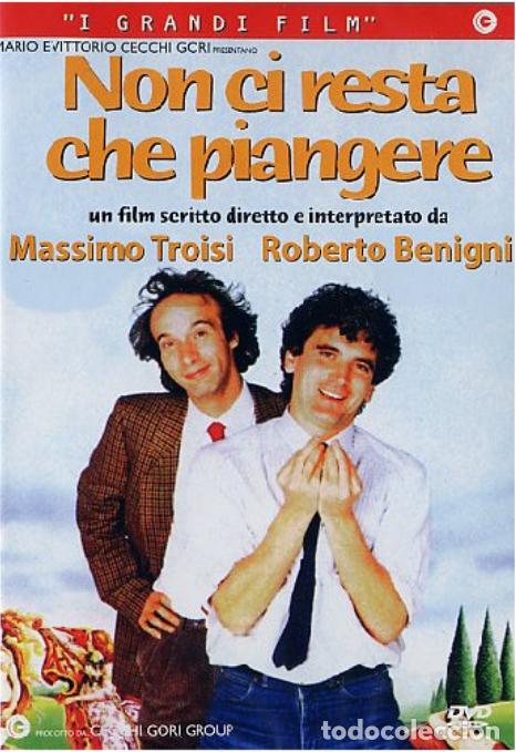 Cine: Non Chi Resta Che Piangiere DVD Como nuevo