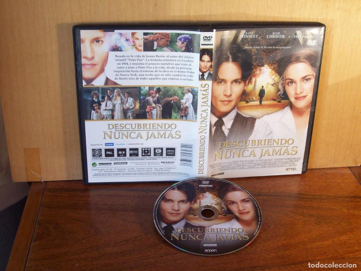 Cine: DESCUBRIENDO NUNCA JAMAS - JOHNNY DEPP - KATE WINSLET - JULIE CHRISTIE - DVD