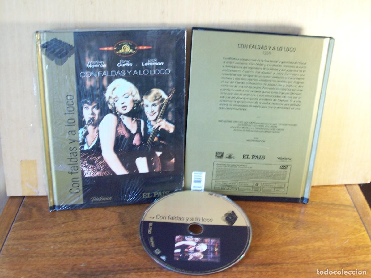 Cine: CON FALDAS Y A LO LOCO - DVD TAPAS DURAS EDICION EL PAIS CON LIBRETO 57 PAGINAS PRECINTADO