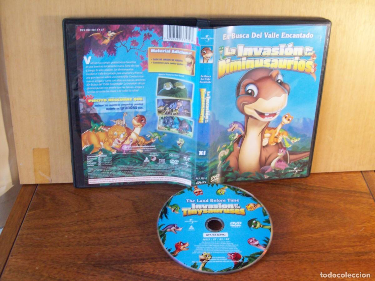 Cine: EN BUSCA DEL VALLE ENCANTADO - LA INVASION DE LOS DINOSAURIOS - DVD
