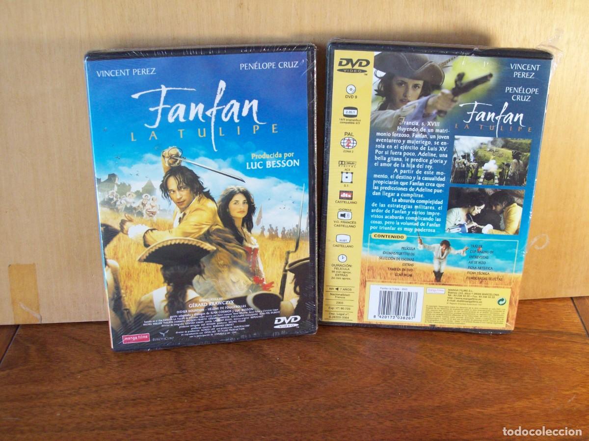 Cine: FANFAN LA TULIPE - VICENT POEREZ - PENELOPE CRUZ - DVD NUEVO PRECINTADO