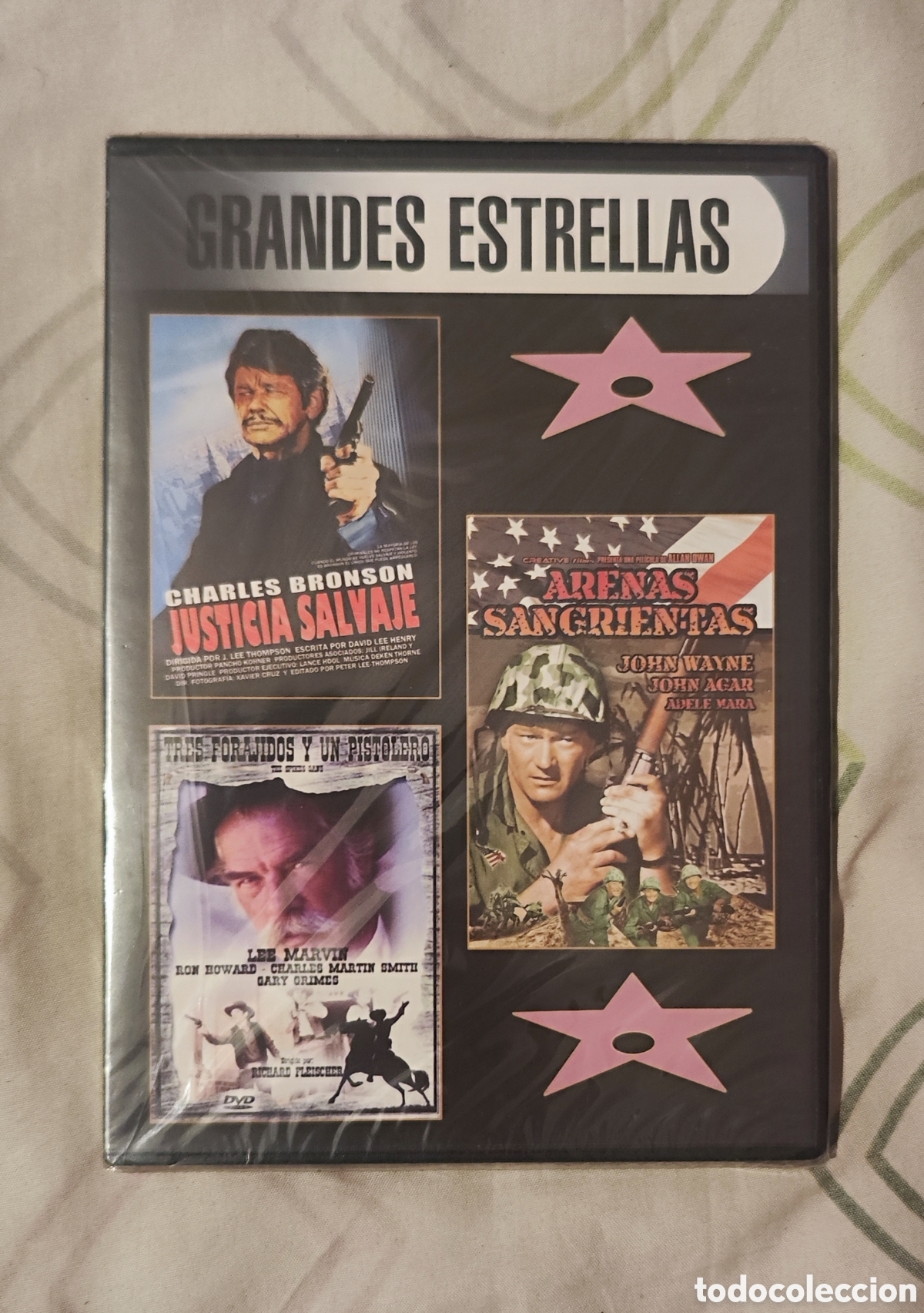 Cine: GRANDES ESTRELLAS DVD PRECINTADO 3 PEL&Iacute;CULAS