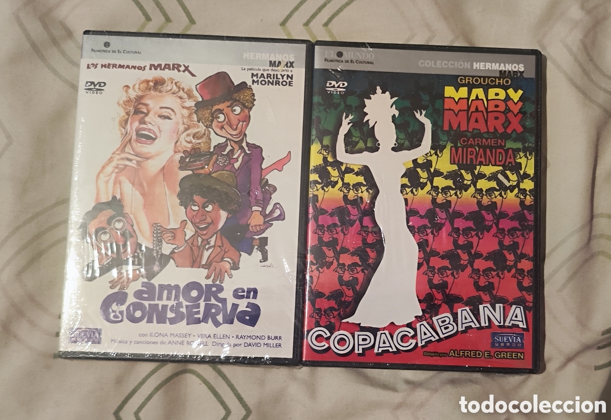 Cine: Pack DVD Amor en conserva + Copacabana