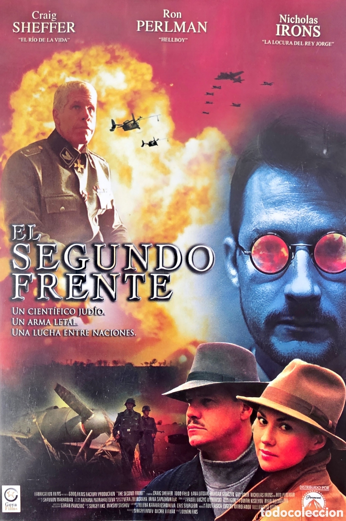 Cine: EL SEGUNDO FRENTE RON PERLMAN