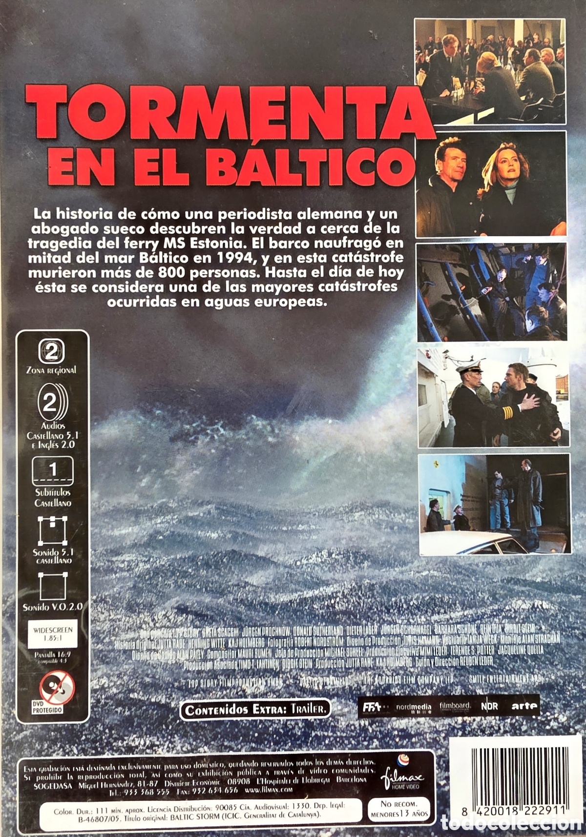 Cine: TORMENTA EN EL BALTICO DONALD SUTHERLAND - Foto 2