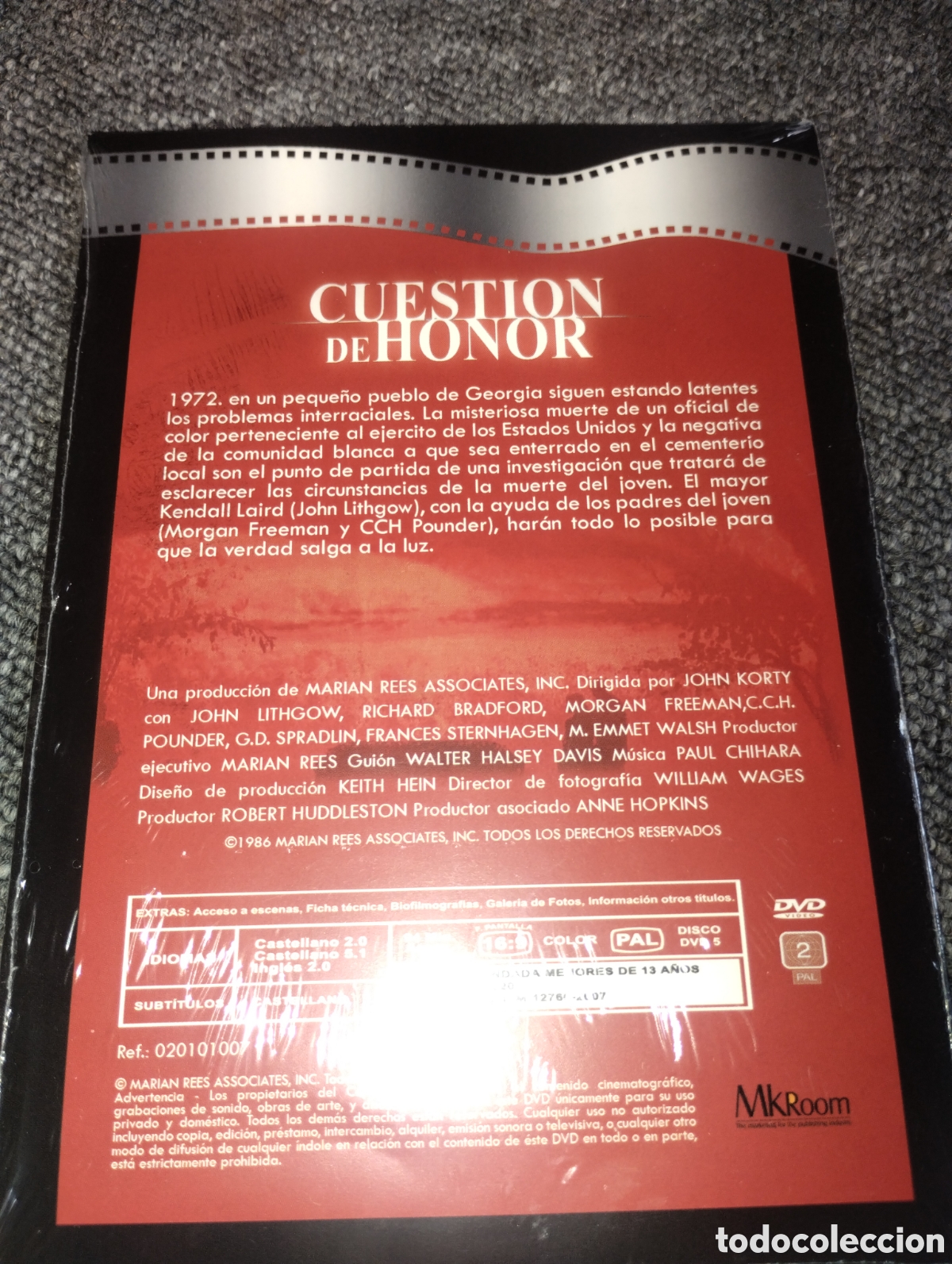 Cine: Cuesti&oacute;n de honor DVD precintado - Foto 2