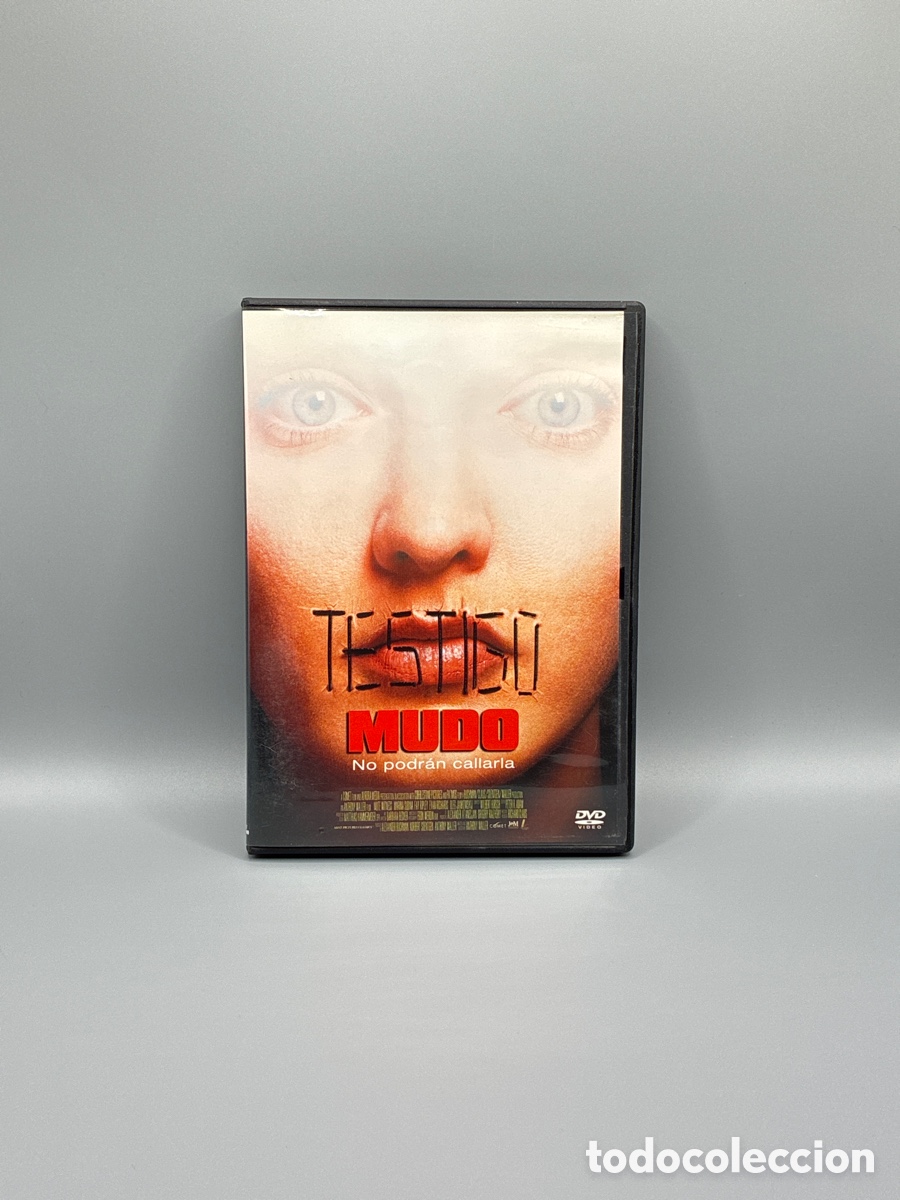 Cine: Testigo mudo (No podr&aacute;n callarla) DVD