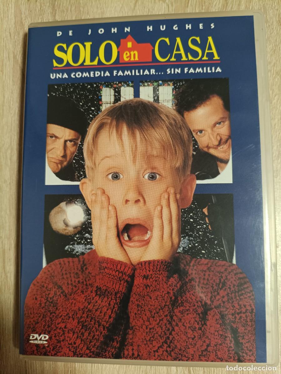 Cine: DVD - SOLO EN CASA - Macaulay Culkin, Joe Pesci, Daniel Stern, Chris Columbus - AVENTURA NAVIDE&Ntilde;A
