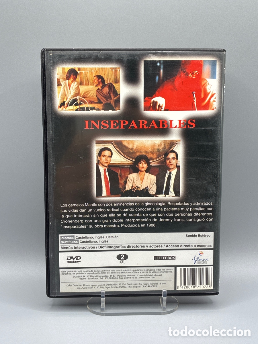 Cine: Inseparables (David Croneberg) DVD - Foto 2
